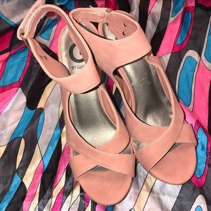 Guess Clog Wedges in Rose Color